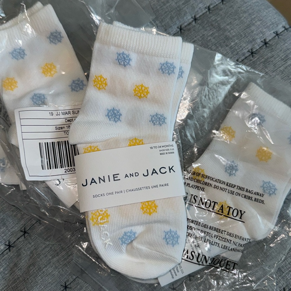 Janie and jack boys socks